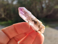 Natural Window Amethyst Crystals x 35 From Chiredzi, Zimbabwe - Toprock Gemstones and Minerals 