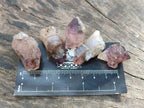 Natural Window Amethyst Crystals x 35 From Chiredzi, Zimbabwe - Toprock Gemstones and Minerals 