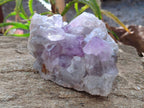 Natural Jacaranda Amethyst Clusters x 2 From Mumbwa, Zambia - Toprock Gemstones and Minerals 