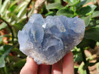 Natural Blue Celestite Specimens x 3 From Sakoany, Madagascar - Toprock Gemstones and Minerals 