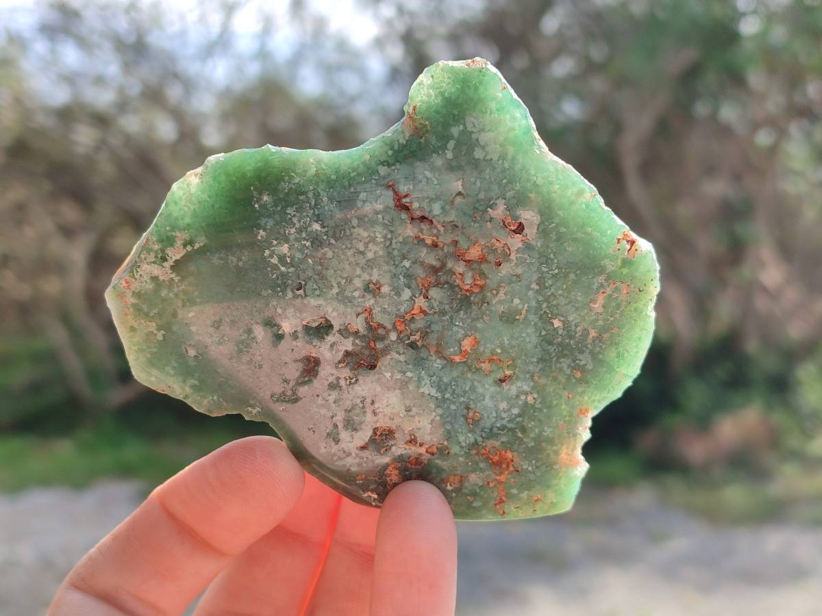 Polished On One Side Mtorolite Plates x 12 From Mutorashanga, Zimbabwe - Toprock Gemstones and Minerals 