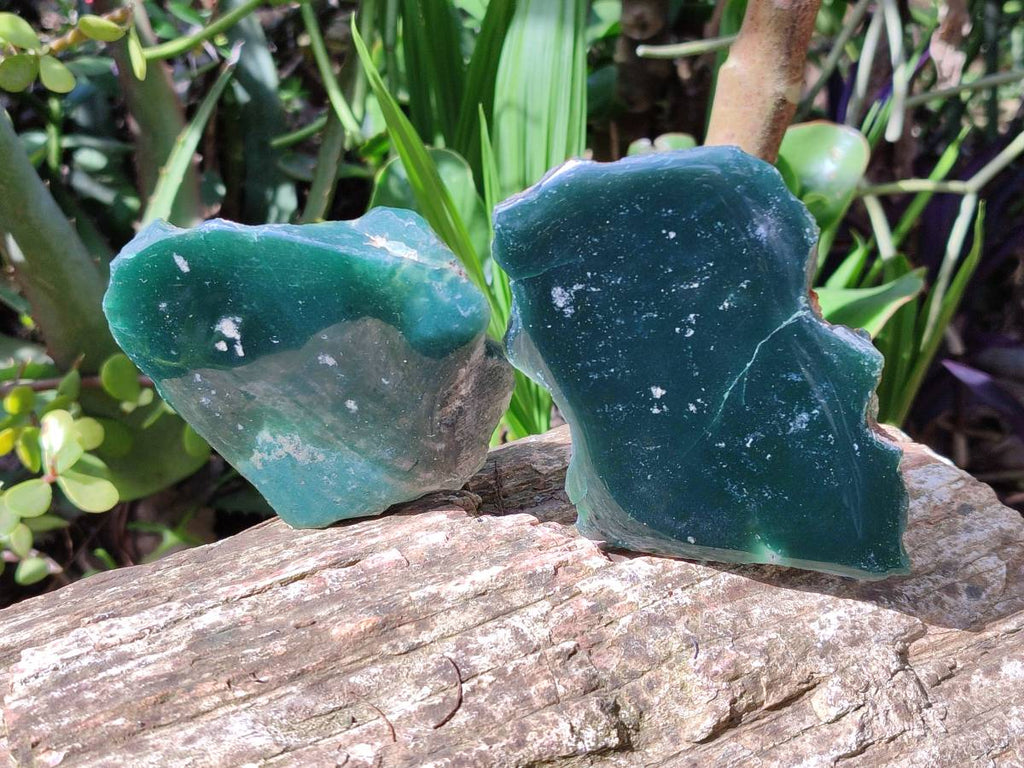 Polished On One Side Mtorolite Plates x 12 From Mutorashanga, Zimbabwe - Toprock Gemstones and Minerals 