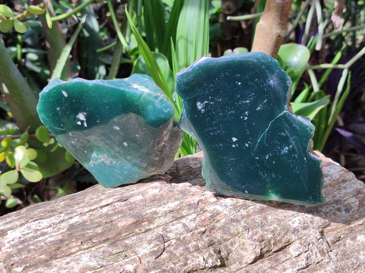 Polished On One Side Mtorolite Plates x 12 From Mutorashanga, Zimbabwe - Toprock Gemstones and Minerals 