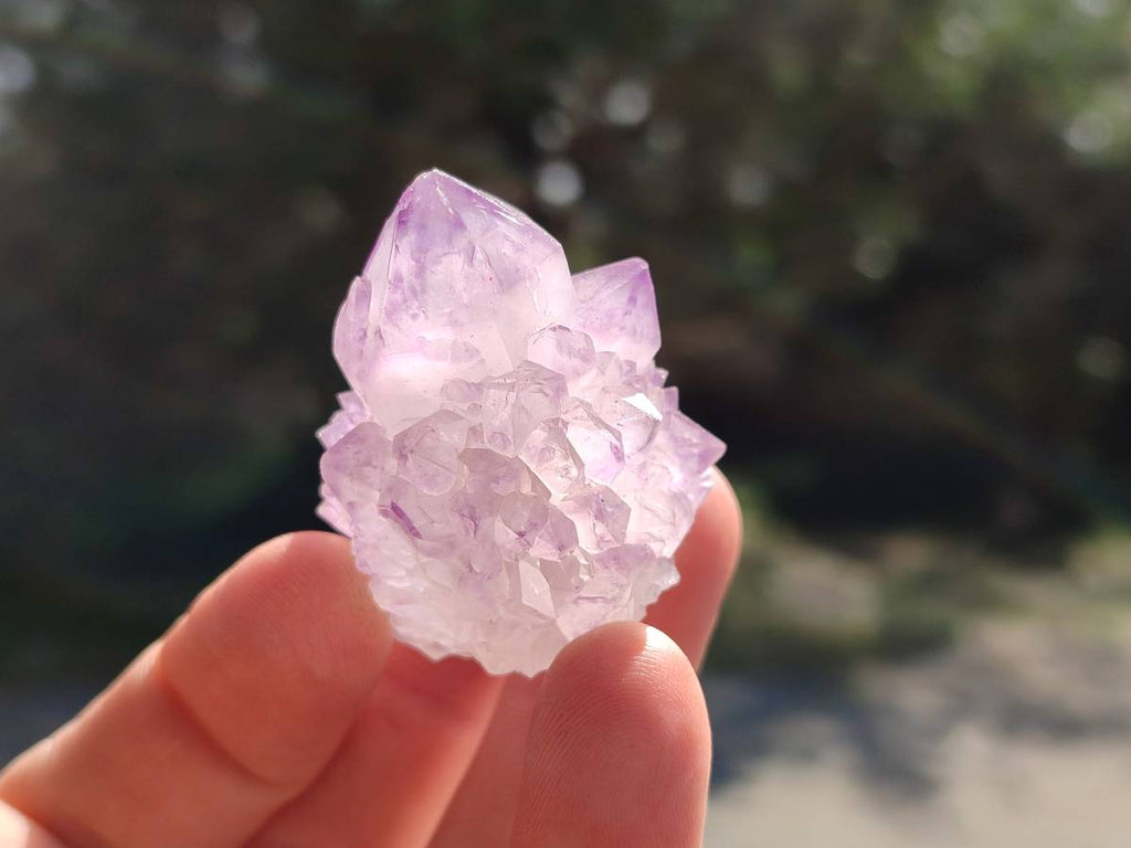 Natural Amethyst Spirit Quartz Crystals x 20 From Boekenhouthoek, South Africa - Toprock Gemstones and Minerals 