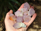 Natural Amethyst Spirit Quartz Crystals x 20 From Boekenhouthoek, South Africa - Toprock Gemstones and Minerals 