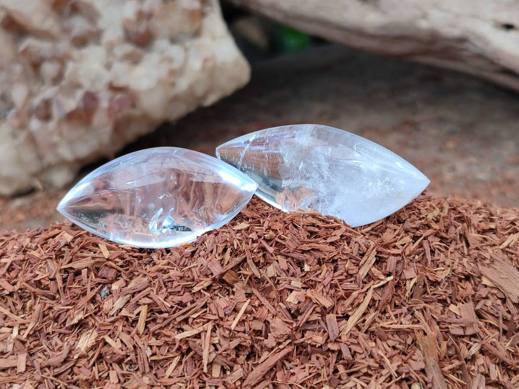 Polished Clear Quartz Crystal, Angel Tears x 35 From Madagascar - Toprock Gemstones and Minerals 