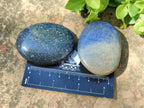 Polished Lazulite Palm Stones x 20 From Madagascar - Toprock Gemstones and Minerals 