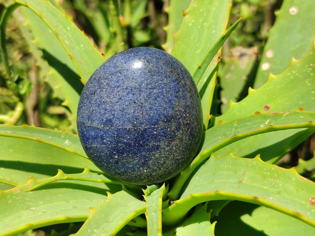 Polished Lazulite Palm Stones x 20 From Madagascar - Toprock Gemstones and Minerals 