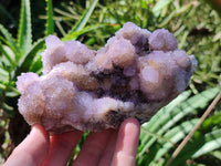 Natural Amethyst Spirit Quartz Clusters x 3 From Boekenhouthoek, South Africa