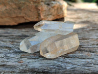 Natural Double Terminated Quartz Crystals x 55 From Madagascar