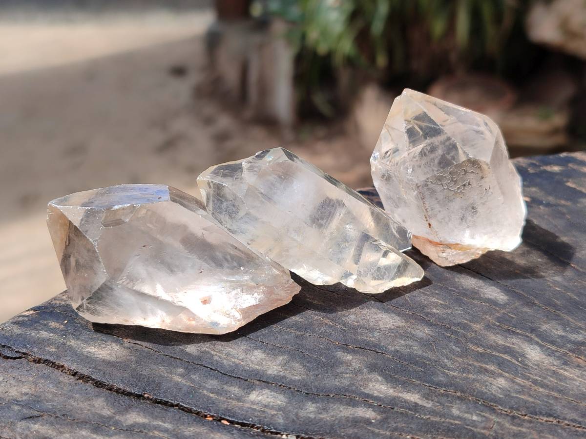 Natural Double Terminated Quartz Crystals x 55 From Madagascar - Toprock Gemstones and Minerals 