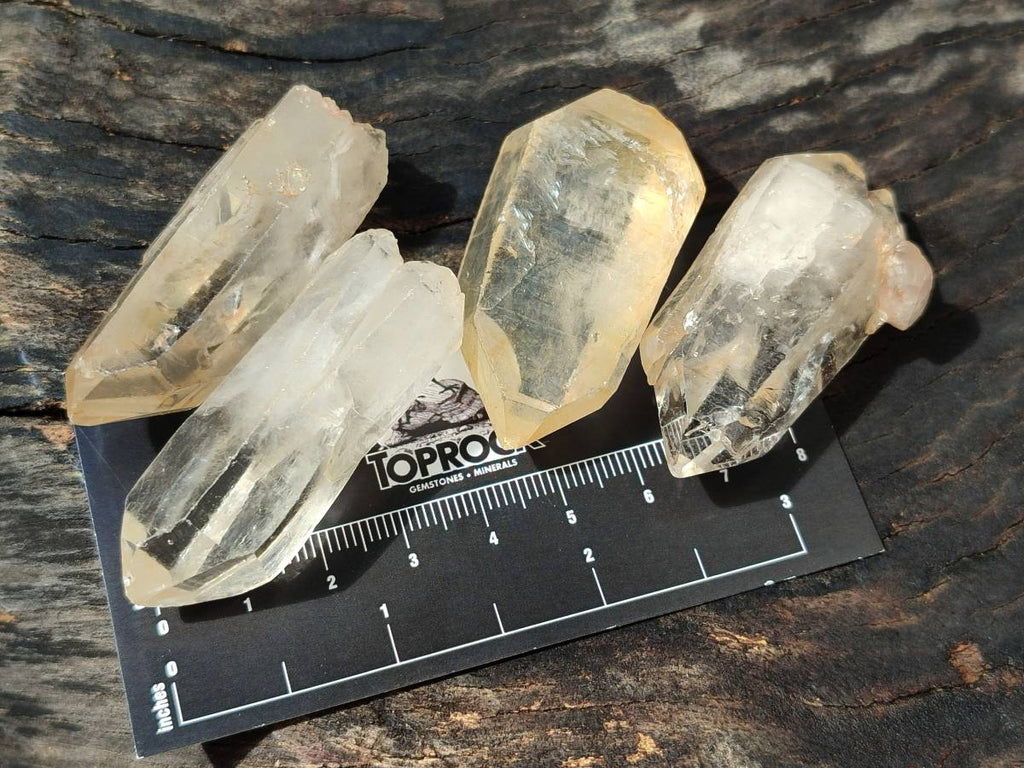 Natural Double Terminated Quartz Crystals x 55 From Madagascar - Toprock Gemstones and Minerals 