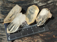 Natural Double Terminated Quartz Crystals x 55 From Madagascar