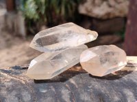Natural Double Terminated Quartz Crystals x 55 From Madagascar