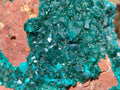 Natural Dioptase On Dolomite Specimens x 1 From Likasi, Congo - Toprock Gemstones and Minerals 