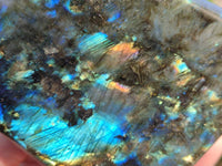 Polished Labradorite Standing Free Form x 1 From Tulear, Madagascar