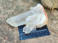 Natural Mixed Normal and Candle Quartz Crystal Clusters x 6 From Antsirabe, Madagascar