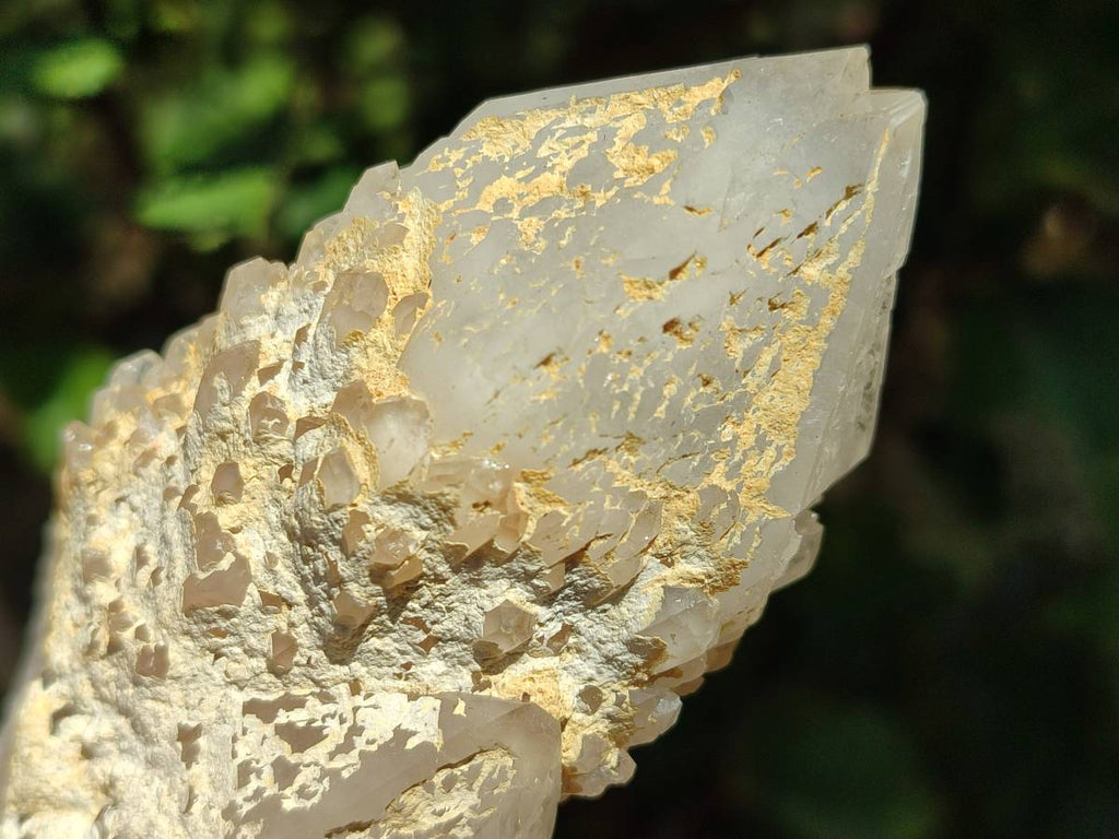 Natural Mixed Normal and Candle Quartz Crystal Clusters x 6 From Antsirabe, Madagascar - Toprock Gemstones and Minerals 