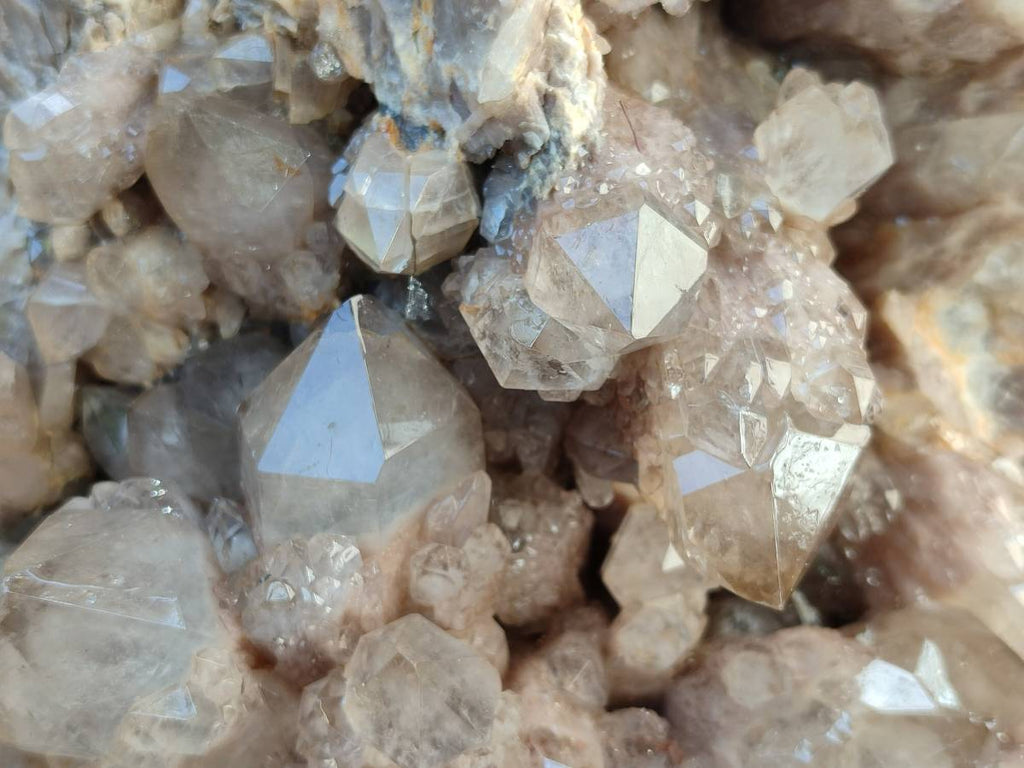 Natural XL Smokey Phantom Quartz Cluster x 1 From Luena, Congo - Toprock Gemstones and Minerals 