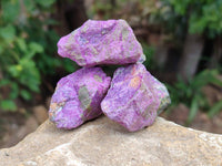 Natural Stichtite Cobbed Specimens x 35 From Barberton, South Africa