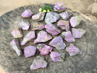 Natural Stichtite Cobbed Specimens x 35 From Barberton, South Africa