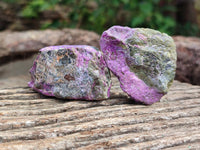 Natural Stichtite Cobbed Specimens x 35 From Barberton, South Africa