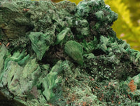 Natural Silky Malachite Specimen x 1 From Kasompe, Congo