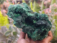 Natural Silky Malachite Specimen x 1 From Kasompe, Congo