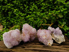 Natural Amethyst Spirit Quartz Clusters x 4 From Boekenhouthoek, South Africa - Toprock Gemstones and Minerals 