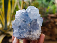 Natural Blue Celestite Specimens x 3 From Sakoany, Madagascar