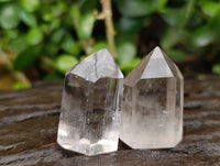 Polished Window and Anjozorobe Wispy Phantom Smokey Quartz Crystals x 20 From Madagascar