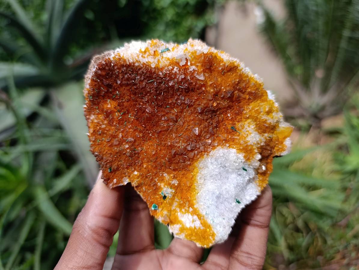 Natural Crystalline Ball Malachite and Drusy Quartz On Dolomite Matrix Specimens x 3 From Kambove, Congo - Toprock Gemstones and Minerals 