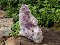 Natural Jacaranda Amethyst Quartz Crystal x 1 From Mumbwa, Zambia
