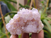 Natural Sunburst Amethyst Spirit Quartz Clusters x 6 From Boekenhouthoek, South Africa