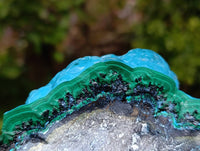 Natural Malachite Malacolla Botryoidal Chrysocolla Specimens x 4 From Kulukuluku, Congo