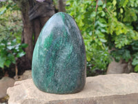 Polished Fuchsite Quartz Standing Free Form x 1 From Andakatany, Madagascar