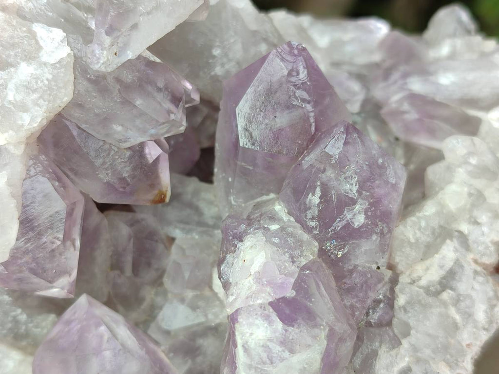 Natural Jacaranda Amethyst Quartz Cluster x 1 From Mumbwa, Zambia - Toprock Gemstones and Minerals 