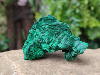 Natural Silky Malachite Specimens x 6 From Kasompe, Congo