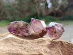 Natural Window Amethyst Crystals x 20 From Chiredzi, Zimbabwe - Toprock Gemstones and Minerals 