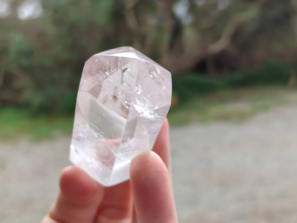 Polished Clear Quartz Crystals x 12 From Madagascar - Toprock Gemstones and Minerals 