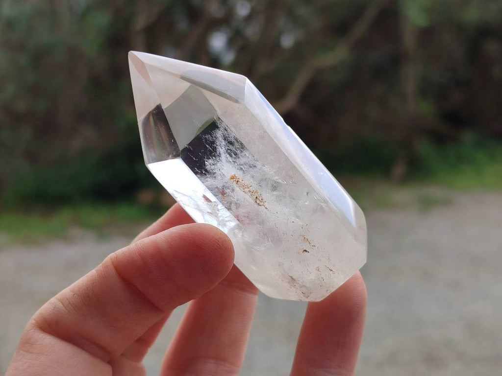 Polished Clear Quartz Crystals x 12 From Madagascar - Toprock Gemstones and Minerals 