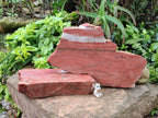 Natural Red Jasper Specimens x 2 From Northern Cape, South Africa - Toprock Gemstones and Minerals 
