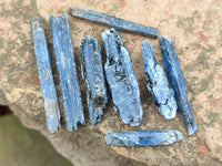 Natural Kyanite Crystals x 2 Kg Lot From Karoi, Zimbabwe