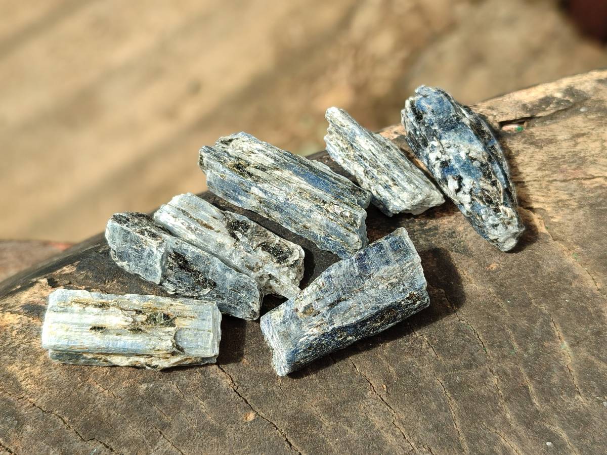 Natural Kyanite Crystals x 2 Kg Lot From Karoi, Zimbabwe - Toprock Gemstones and Minerals 