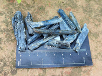 Natural Kyanite Crystals x 2 Kg Lot From Karoi, Zimbabwe