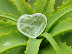 Polished Rock Crystal & Girasol Mini Hearts x 20 From Madagascar - Toprock Gemstones and Minerals 