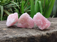 Natural Cobbed Rose Quartz Specimens x 3 Kg Lot From Northern Cape, South Africa