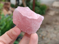 Natural Cobbed Rose Quartz Specimens x 3 Kg Lot From Northern Cape, South Africa