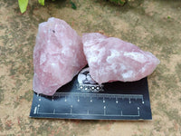 Natural Cobbed Rose Quartz Specimens x 3 Kg Lot From Northern Cape, South Africa