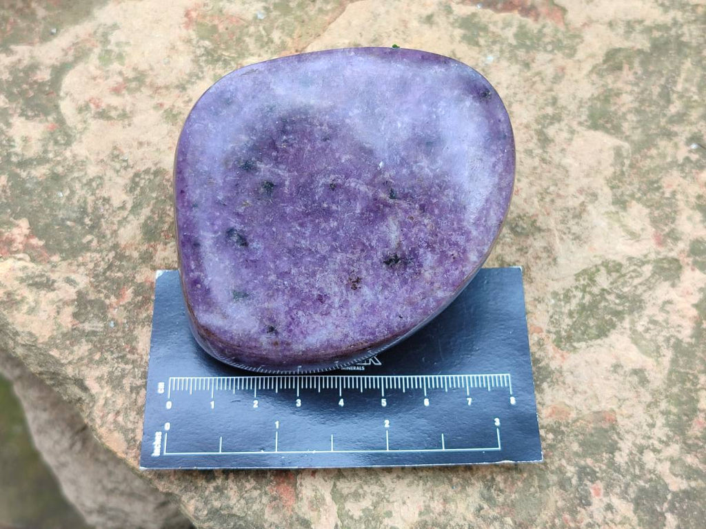 Polished Lepidolite Free Forms x 4 From Zimbabwe - Toprock Gemstones and Minerals 